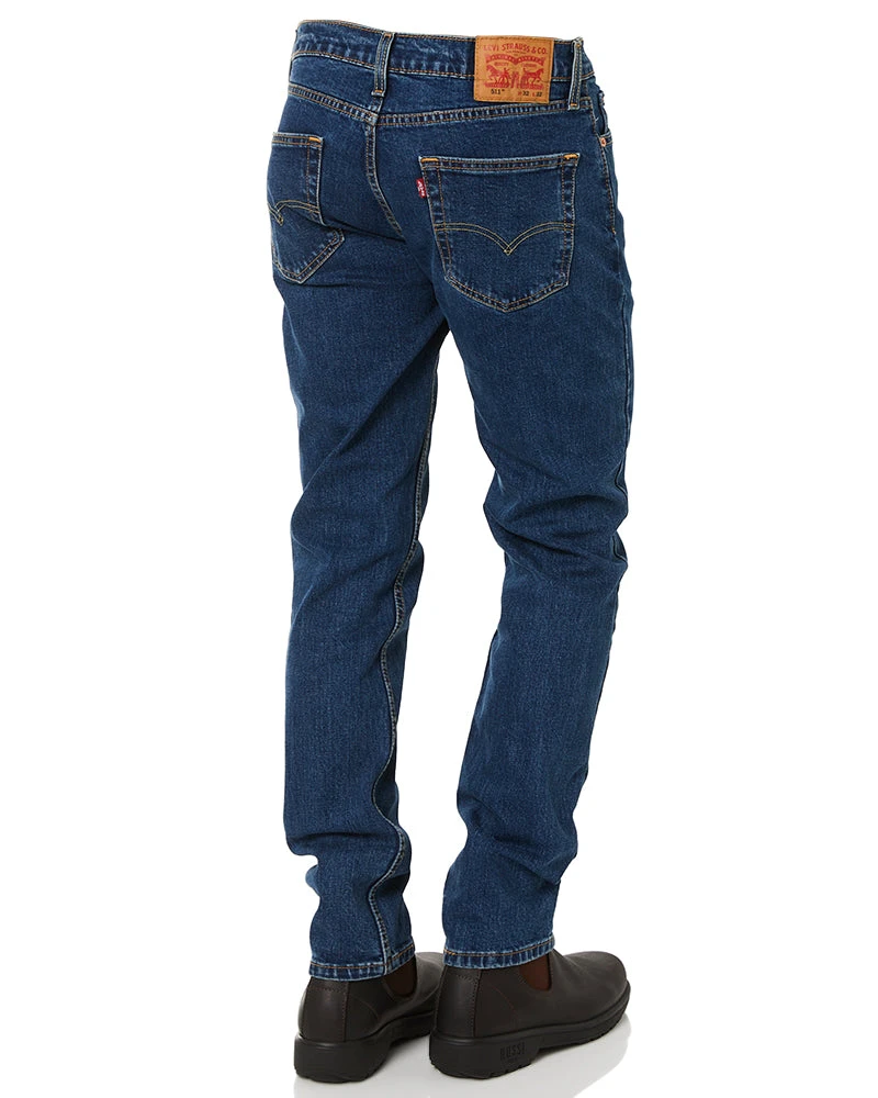 Levis 511 Stretch Jeans - Dark Stonewash 7 Levis 511 Stretch Jeans - Dark Stonewash - Image 5