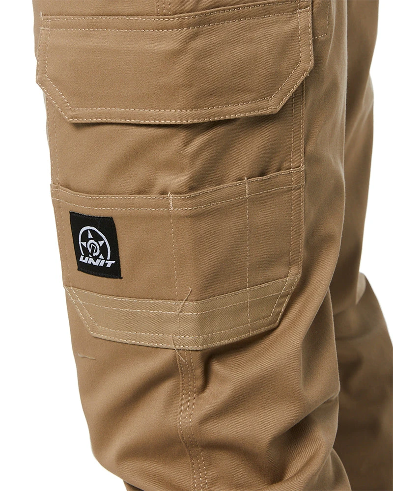 UNIT Demolition Stretch Cargo Pant - Khaki 9 UNIT Demolition Stretch Cargo Pant - Khaki - Image 7
