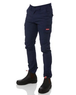 3056 Stretch Cargo Pant - Navy -Cheap Bisley || CATerpillar || UNIT Store 111b
