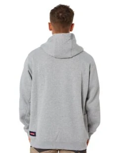 Brushed Fleece Hoodie - Grey Marle -Cheap Bisley || CATerpillar || UNIT Store 11C 1
