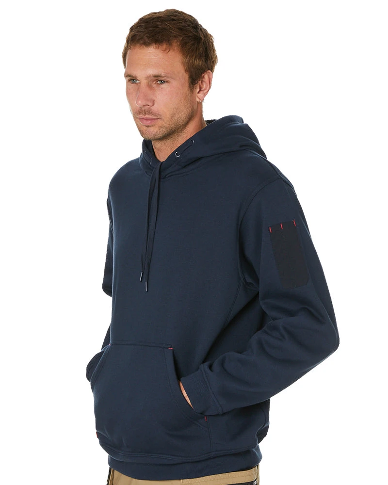 Brushed Fleece Hoodie - Navy 5 Brushed Fleece Hoodie - Navy - Image 3