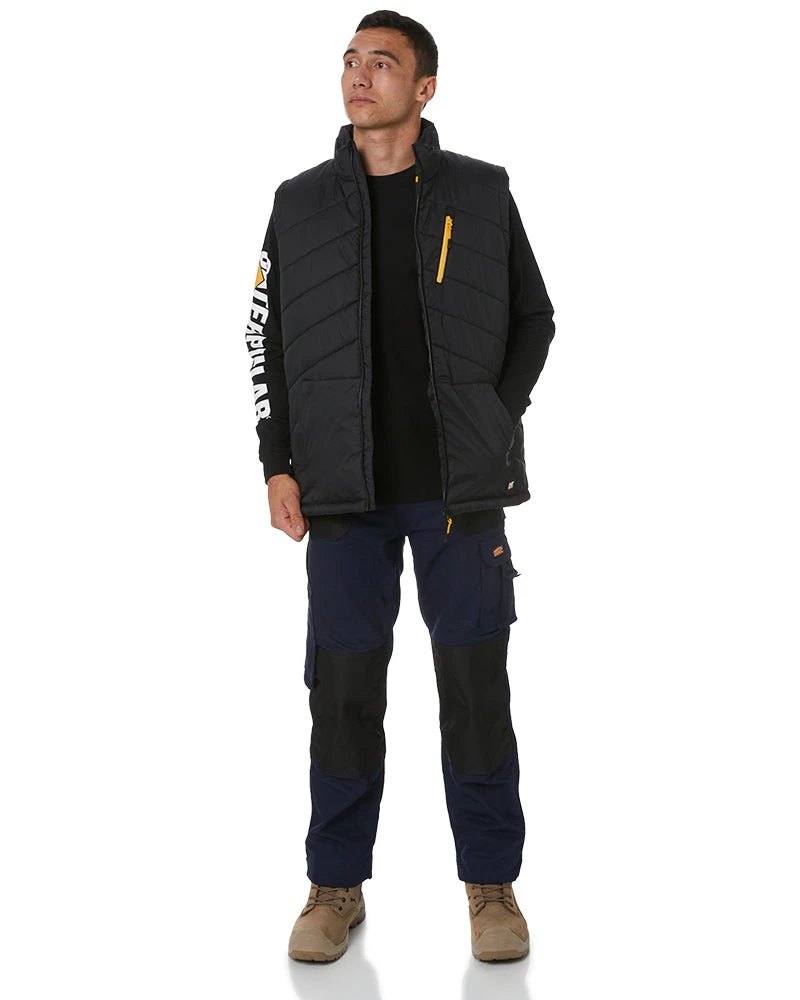 CATerpillar Essential Bodywarmer - Black 4 CATerpillar Essential Bodywarmer - Black - Image 2