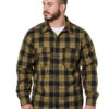 Flannel Shirt - Mustard -Cheap Bisley || CATerpillar || UNIT Store 13acopy