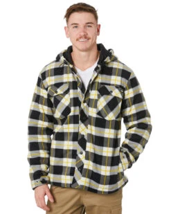 CATerpillar Active Work Jacket - Black Watch Plaid