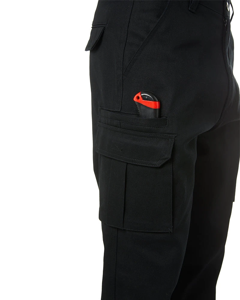 Bisley 8 Pocket Cargo Pants - Black 8 Bisley 8 Pocket Cargo Pants - Black - Image 6