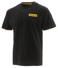 CATerpillar Triton Block SS Tee - Black/Yellow