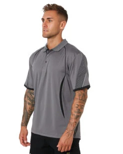 Razor Polo - Ash/Black -Cheap Bisley || CATerpillar || UNIT Store 15b 4 3fef5011 86b0 4803 85e5 350b02746e90