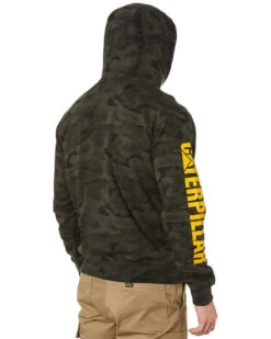 CATerpillar Trademark Banner Hooded Sweatshirt - Night Camo -Cheap Bisley || CATerpillar || UNIT Store 15c 2
