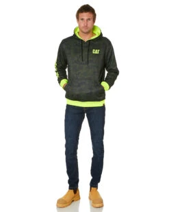 CATerpillar Reversible Banner Hoodie - Yellow -Cheap Bisley || CATerpillar || UNIT Store 15ee