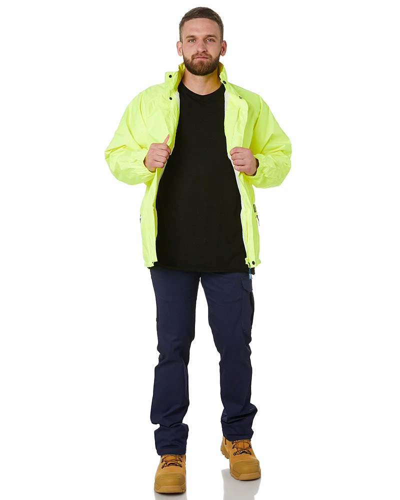 Stowaway Jacket - Fluoro Yellow 4 Stowaway Jacket - Fluoro Yellow - Image 2