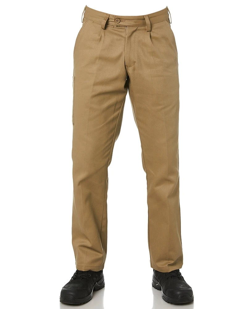 Bisley Original Cotton Drill Work Pants - Khaki 3 Bisley Original Cotton Drill Work Pants - Khaki
