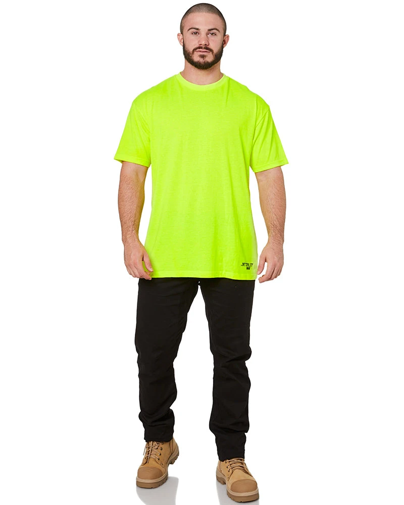 Hi Vis Low Hit Tee - Yellow 4 Hi Vis Low Hit Tee - Yellow - Image 2