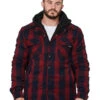 Quilted Flannel Jacket - Red -Cheap Bisley || CATerpillar || UNIT Store 1acopy
