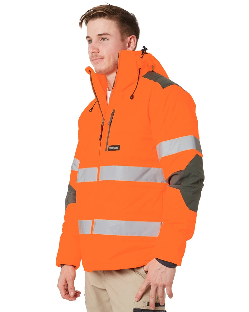 CATerpillar Hi Vis Triton Taped Insulated Jacket - Orange 5 CATerpillar Hi Vis Triton Taped Insulated Jacket - Orange - Image 3