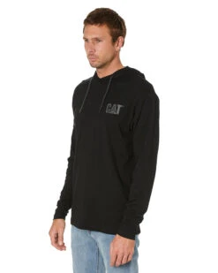CATerpillar UPF Hooded Banner LS Tee - Black -Cheap Bisley || CATerpillar || UNIT Store 20b 44a8a23c e9df 4eeb b0e7 c5d360d75227