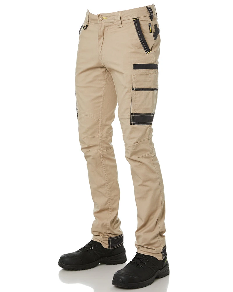 Bisley Flex And Move Stretch Cargo Utility Pant - Stone 5 Bisley Flex And Move Stretch Cargo Utility Pant - Stone - Image 3