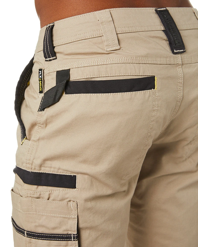 Bisley Flex And Move Stretch Cargo Utility Pant - Stone 10 Bisley Flex And Move Stretch Cargo Utility Pant - Stone - Image 8