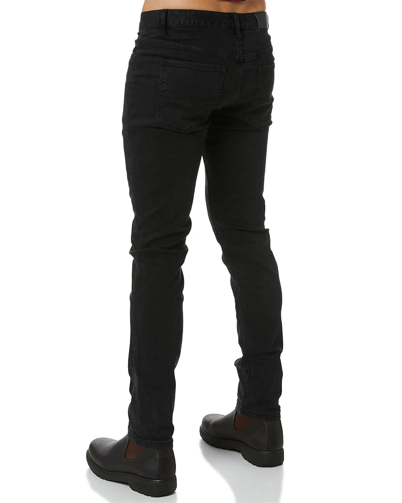 UNIT Elite Slim Fit Stretch Jeans - Black 6 UNIT Elite Slim Fit Stretch Jeans - Black - Image 4
