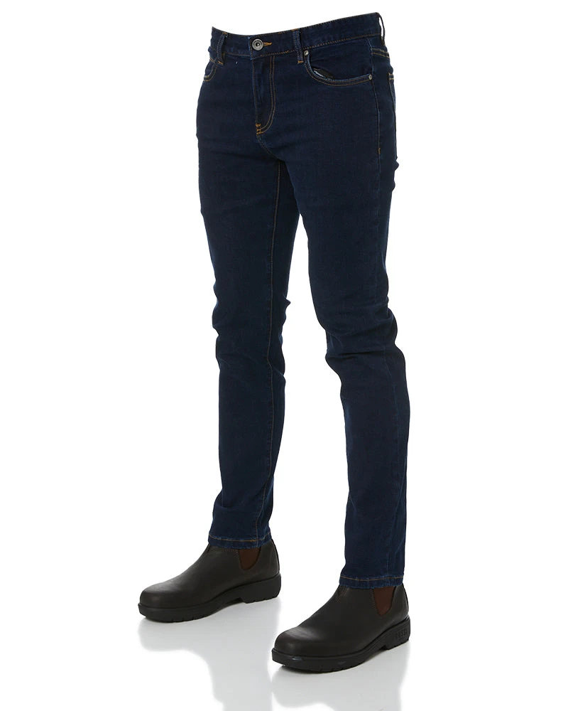 UNIT Elite Slim Fit Stretch Jeans - Indigo 5 UNIT Elite Slim Fit Stretch Jeans - Indigo - Image 3
