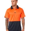 Basic Airwear Polo Shirt SS - Orange/Navy -Cheap Bisley || CATerpillar || UNIT Store 22a 4