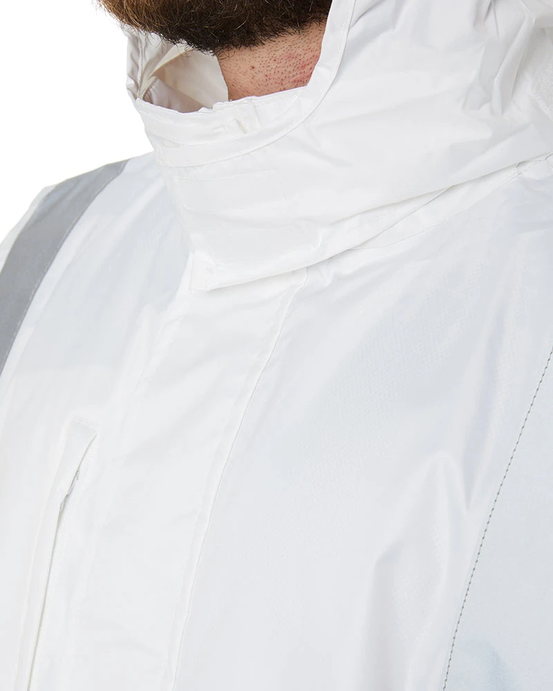 Night Vis Jacket - White 8 Night Vis Jacket - White - Image 6