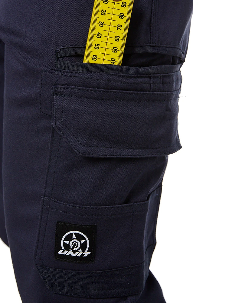 UNIT Demolition Cuffed Stretch Cargo Pant - Navy 8 UNIT Demolition Cuffed Stretch Cargo Pant - Navy - Image 6