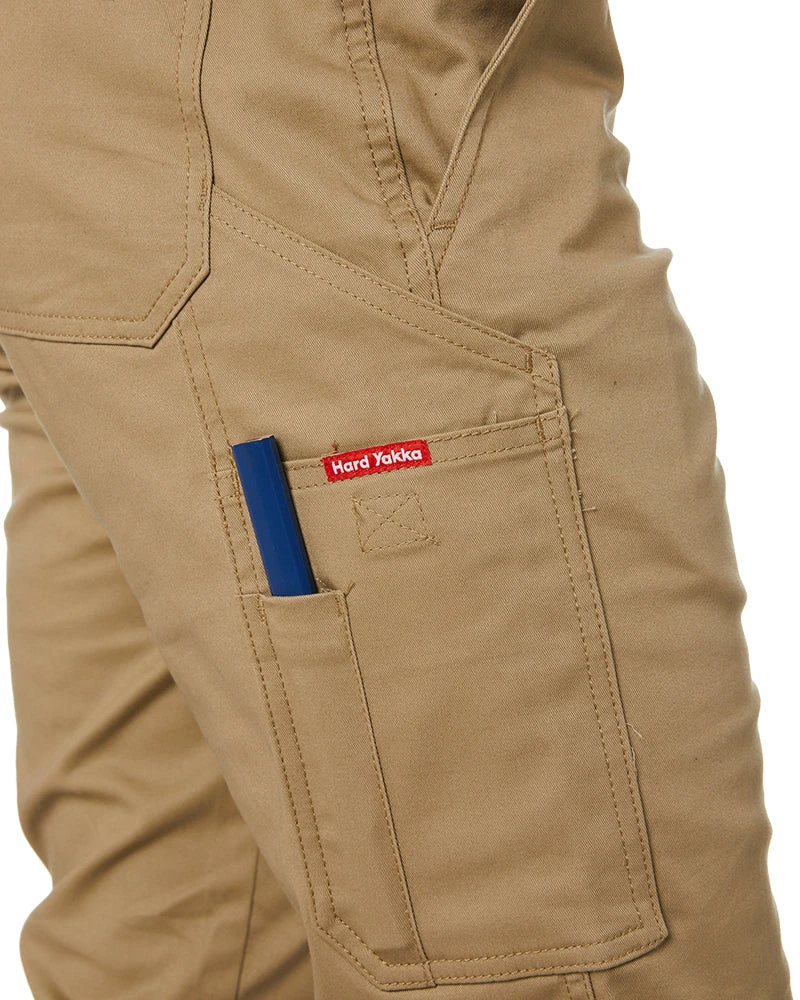 Stretch Cuff Cargo Pant - Khaki 9 Stretch Cuff Cargo Pant - Khaki - Image 7