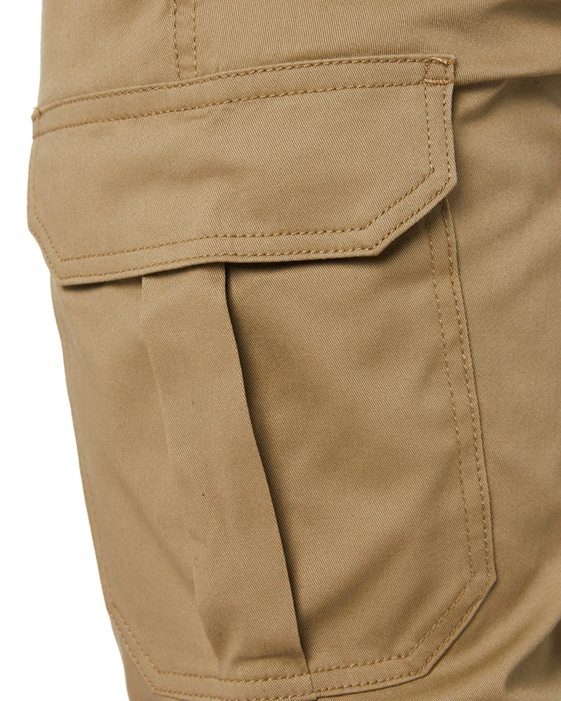 Stretch Cuff Cargo Pant - Khaki 8 Stretch Cuff Cargo Pant - Khaki - Image 6