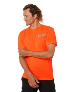 CATerpillar Triton Block SS Tee - Orange