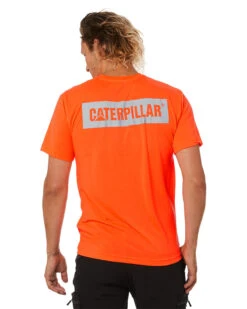 CATerpillar Triton Block SS Tee - Orange -Cheap Bisley || CATerpillar || UNIT Store 28c 3f8d9497 f185 4e12 b773 151682657f1a