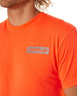 CATerpillar Triton Block SS Tee - Orange -Cheap Bisley || CATerpillar || UNIT Store 28d 3f418fc6 798b 430a b1ea af95c37bc9bf