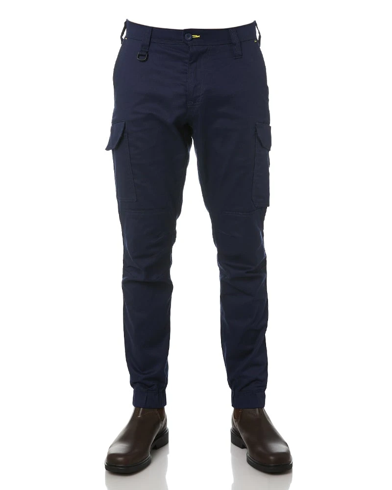 Bisley Ripstop Cuffed Cargo Pant - Navy 3 Bisley Ripstop Cuffed Cargo Pant - Navy