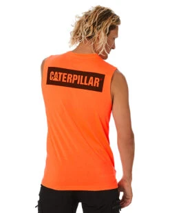 CATerpillar Icon Muscle Tee - Orange -Cheap Bisley || CATerpillar || UNIT Store 30c f7e2f231 c848 42e7 ae99 3098b0c5025e