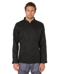 Portwest Mesh Air Pro LS Chefs Jacket - Black