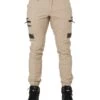 Bisley Flex And Move Stretch Cargo Cuffed Pants - Stone -Cheap Bisley || CATerpillar || UNIT Store 34A