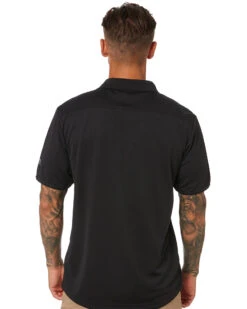 UNIT Bolt Polo Shirt - Black -Cheap Bisley || CATerpillar || UNIT Store 34C 96059496 51f3 4ea9 b0c1 24ad16d0dc81