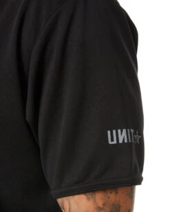 UNIT Bolt Polo Shirt - Black -Cheap Bisley || CATerpillar || UNIT Store 34D 2a0f4a98 1dcf 44e3 8881 62a7576e1424