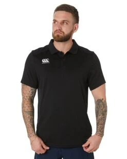 Canterbury Club Dry Polo - Black