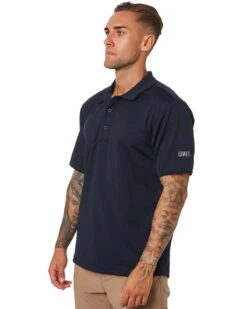 UNIT Bolt Polo Shirt - Navy -Cheap Bisley || CATerpillar || UNIT Store 35B cf1e2645 57f4 442d ad31 144095d217cc