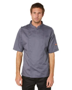 Portwest Mesh Air Pro SS Chefs Jacket - Grey