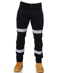 RMX Flexible Fit Utility Trousers With Tape - Navy