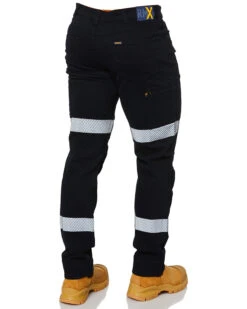 RMX Flexible Fit Utility Trousers With Tape - Navy 12 RMX Flexible Fit Utility Trousers With Tape - Navy -Cheap Bisley || CATerpillar || UNIT Store 38dcopy