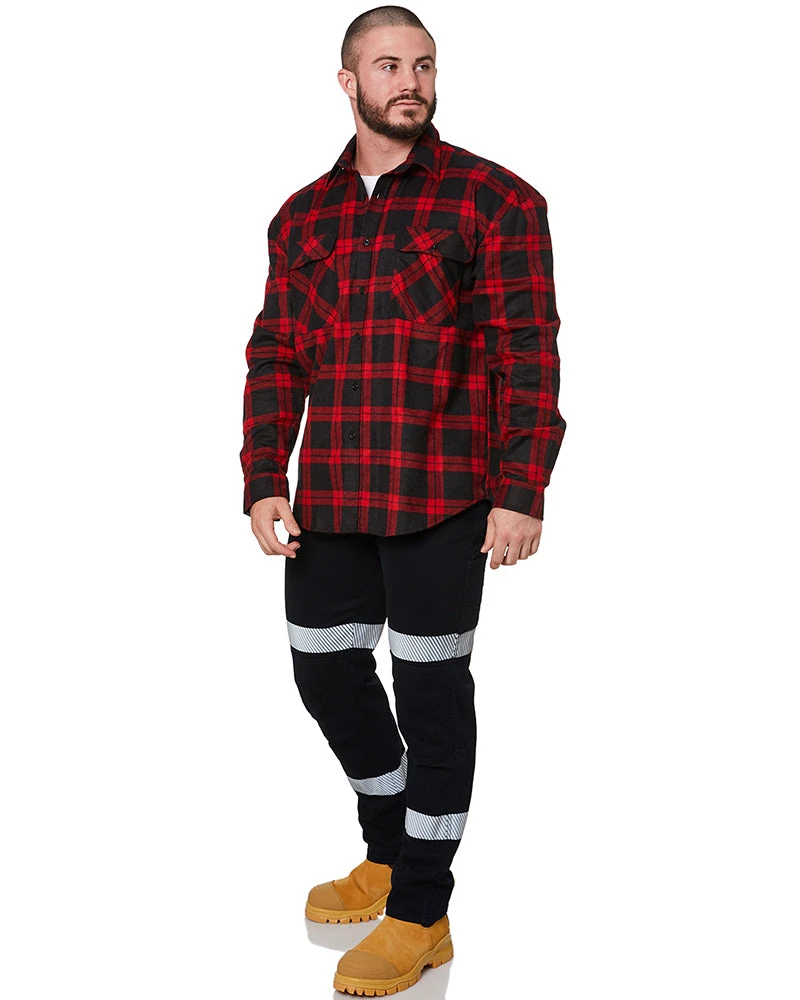 RMX Flexible Fit Utility Trousers With Tape - Navy 4 RMX Flexible Fit Utility Trousers With Tape - Navy - Image 2