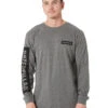 CATerpillar Icon Block LS Tee - Dark Heather Grey 1 CATerpillar Icon Block LS Tee - Dark Heather Grey -Cheap Bisley || CATerpillar || UNIT Store 41a