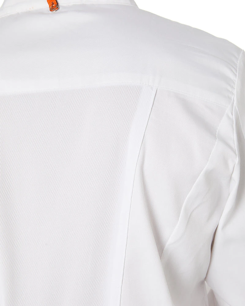 Portwest Mesh Air Pro LS Chefs Jacket - White 7 Portwest Mesh Air Pro LS Chefs Jacket - White - Image 5