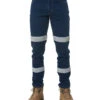 RMX Flexible Stretch Jeans With Tape - Denim