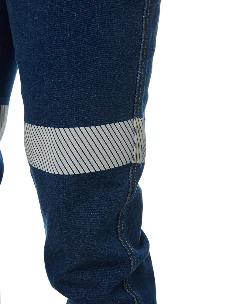 RMX Flexible Stretch Jeans With Tape - Denim 8 RMX Flexible Stretch Jeans With Tape - Denim - Image 6