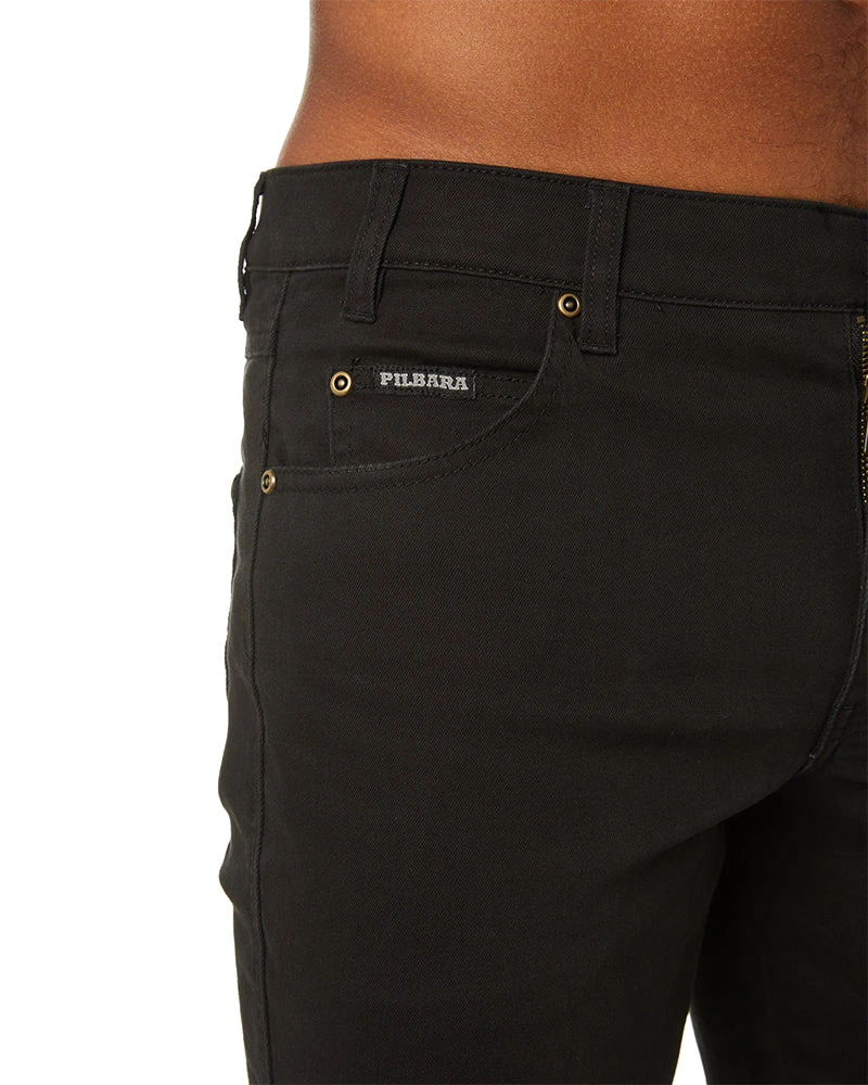 Cotton Stretch Jeans - Black 8 Cotton Stretch Jeans - Black - Image 6