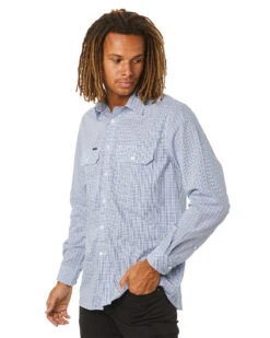 LS Shirt YD Check Dual Pocket - Royal/Blue/Black/White 9 LS Shirt YD Check Dual Pocket - Royal/Blue/Black/White -Cheap Bisley || CATerpillar || UNIT Store 48b 37433712 c4b6 4ff3 906c c00efd6e534a