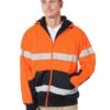 Bisley Hi Vis Fleece Hoodie With Sherpa Lining - Orange/Navy -Cheap Bisley || CATerpillar || UNIT Store 4a ad27066d 7c09 4f37 bca1 1dd660978d4f
